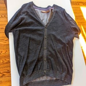 Perry Ellis cardigan sweater long sleeve medium